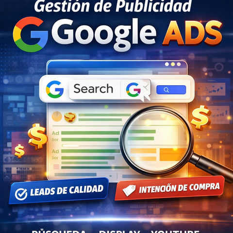 Gestión de Publicidad en Google Ads (Búsqueda y Display)