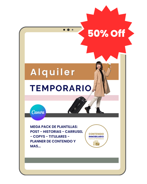 Pack Alquiler Temporario