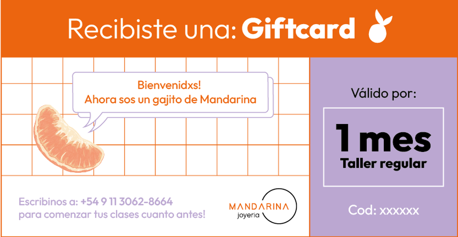 Giftcard Taller Regular 