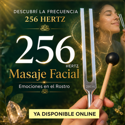 Frecuencia 256 - Especialización en Masaje Facial con Diapasón
