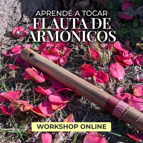 Aprendé a tocar la flauta de armónicos. Workshop