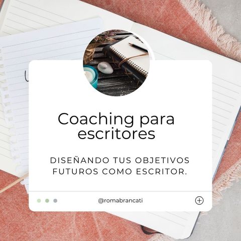 Sesión de coaching para escritores