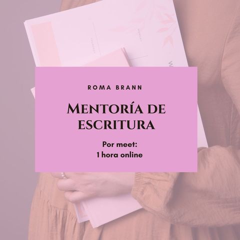 Mentoría de escritura (sesión individual)