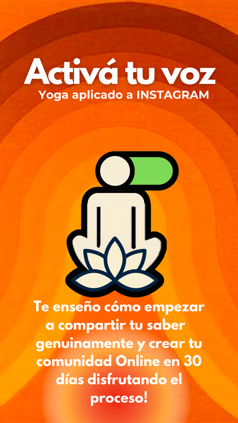 Activá tu voz: Yoga aplicado a Instagram
