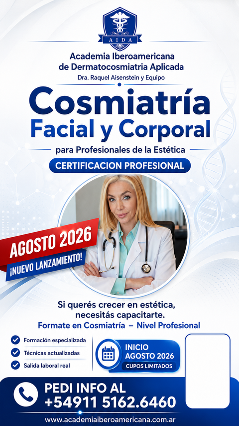 Cosmiatria Facial y Corporal - 2026