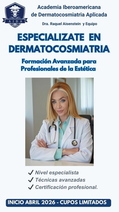 Especialista en Dermatocosmiatria 2026