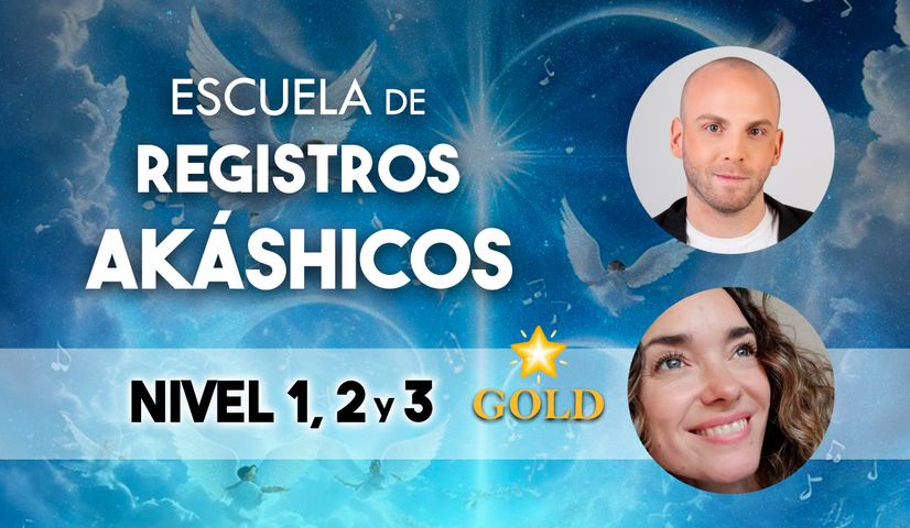 Pack GOLD 🌟 Escuela de Registros Akáshicos + Workshop en vivo