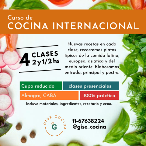 Curso de Comida Internacional