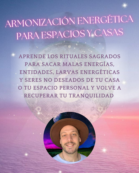 ARMONIZACIÓN ENERGÉTICA PARA ESPACIOS Y CASAS