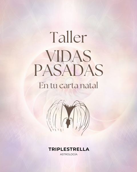 Taller vidas pasadas en tu carta natal