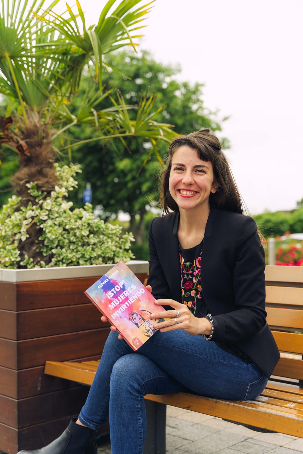 Autora libro STOP! Mujeres invirtiendo