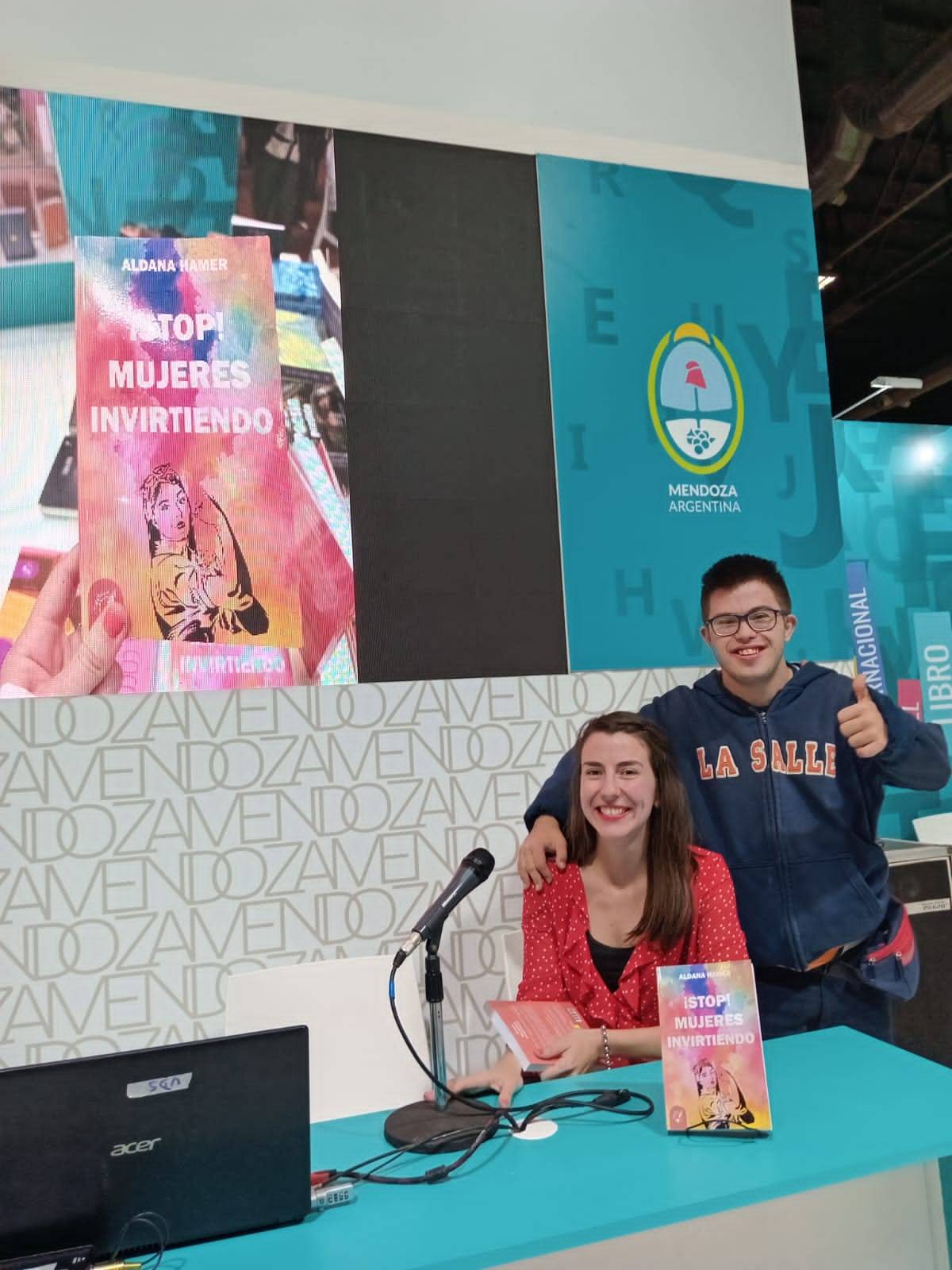 Presentacion Feria del libro internacional Buenos Aires-libro: STOP! MUJERE INVIRTIENDO