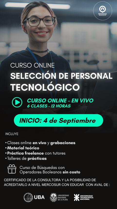 Curso: Selección de Personal IT - Septiembre