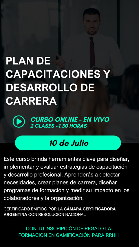 Plan de Capacitación - Julio