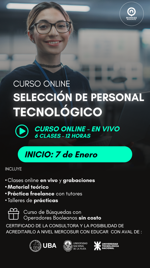 Curso: Selección de Personal Tecnológico ( IT)