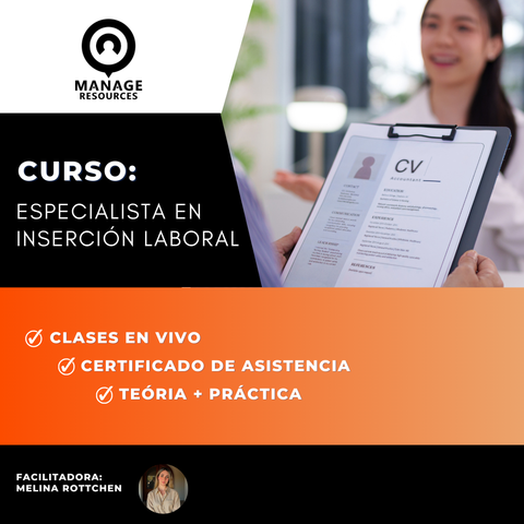 Curso: Especialista en inserción laboral (Career Coach) 