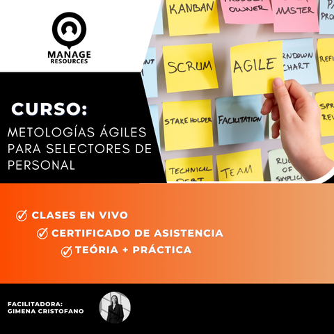 Curso: Metologías Ágiles para Selectores de Personal