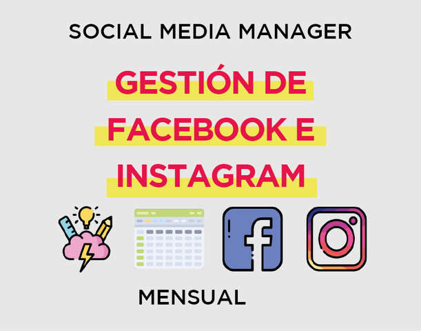 Gestión de FACEBOOK e INSTAGRAM (Reunión Comercial)