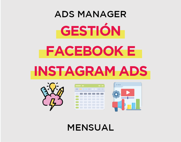 Gestión de FACEBOOK E INSTAGRAM ADS (Reunión Comercial)