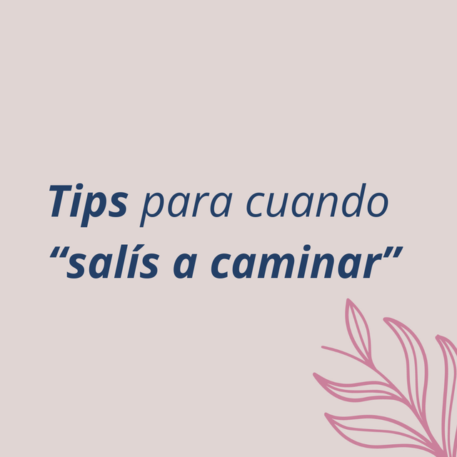 Te gusta salir a caminar pero no sabés si lo estas haciendo bien?