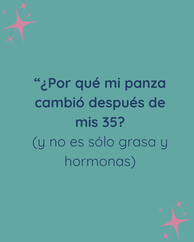 “Tu abdomen no leyó el reel de ‘flat belly in 5 days’”, no? el mio tampoco, tranqui.