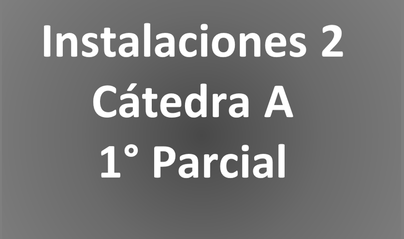 1° PARCAIL INSTALACIONES 2 A