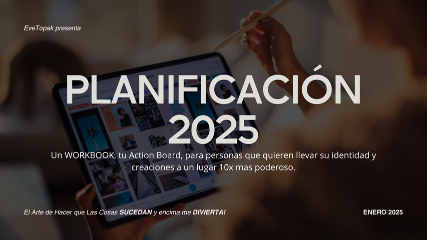 PLANIFICACIÓN 2025 - The Workbook