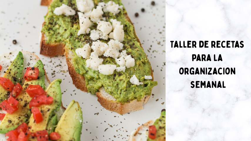 Taller de Recetas para la organizacion semanal