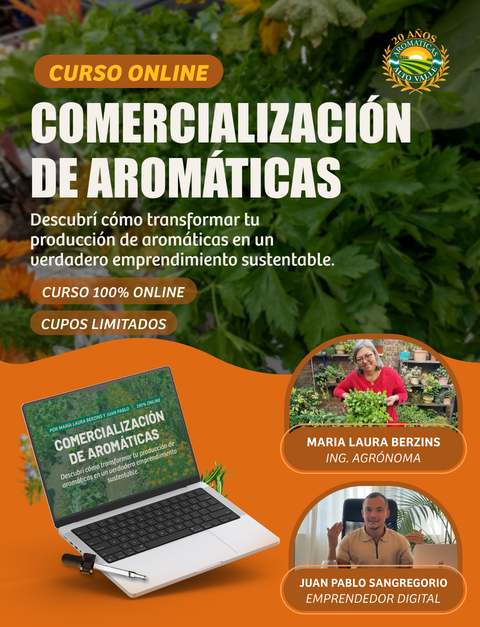 Curso Online: Comercialización de Aromáticas