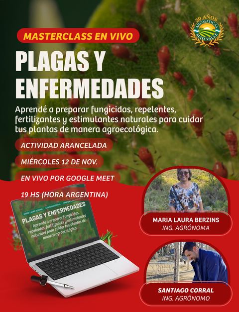 Masterclass: Plagas y enfermedades