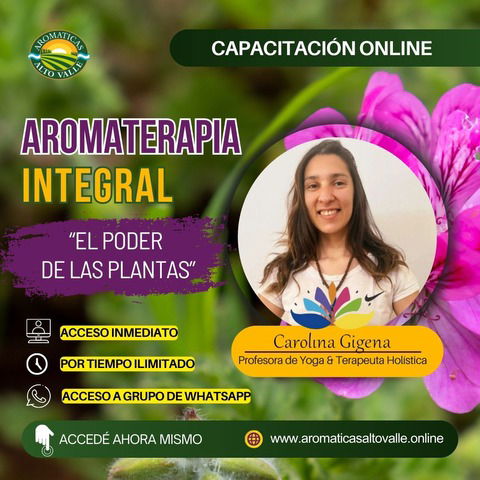 Aromaterapia Integral: el poder de las plantas