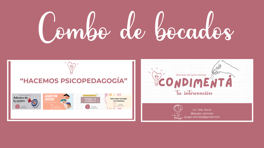 Combo Bocados de Aprendizaje