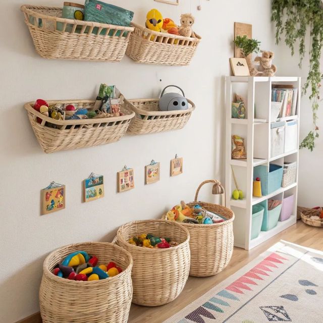 8 consejosprácticos para mantener el orden en un cuarto infantil
