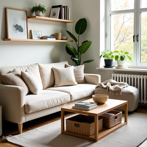 Cómo maximizar el espacio en un living pequeño: ideas y trucos de decoración