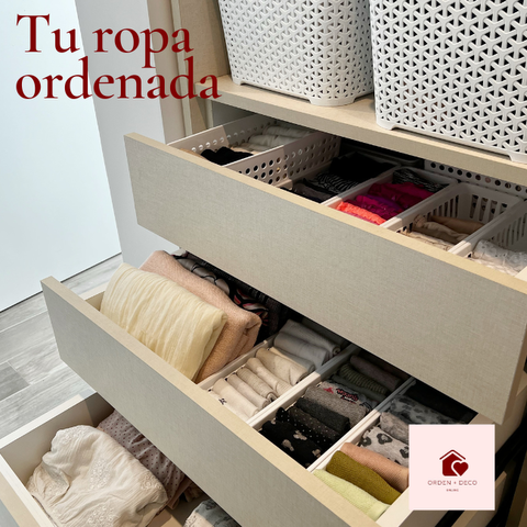 Tu ropa ordenada  RECOMENDADO