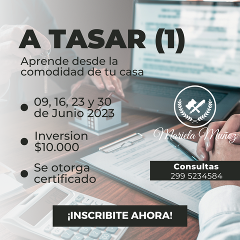 A TASAR 1 - Tasaciones inmobiliarias