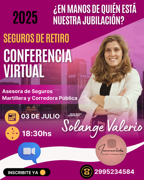 CHARLA SOBRE SEGUROS DE RETIRO