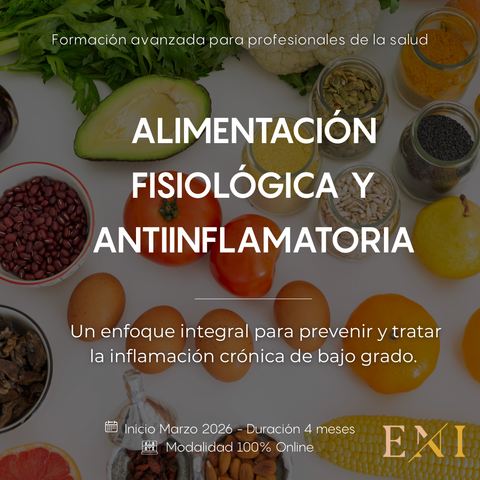 FORMACIÓN PROFESIONAL: CURSO ALIMENTACIÓN FISIOLÓGICA Y ANTIINFLAMATORIA