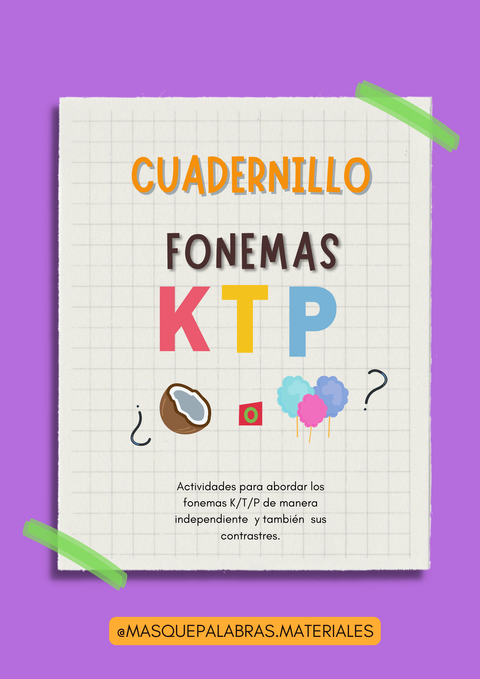 CUADERNILLO K-T-P