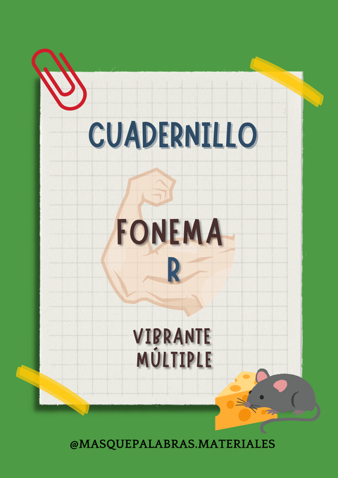 CUADERNILLO R VIBRANTE MÚLTIPLE