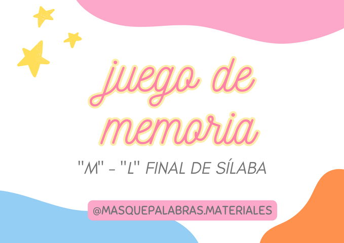 MEMO- FINAL DE SÍLABA