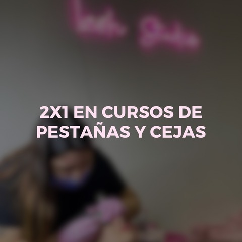 2 x 1 en cursos de pestañas y cejas