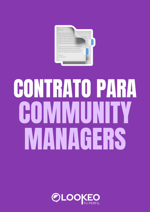 Contrato para Community Manager 2025