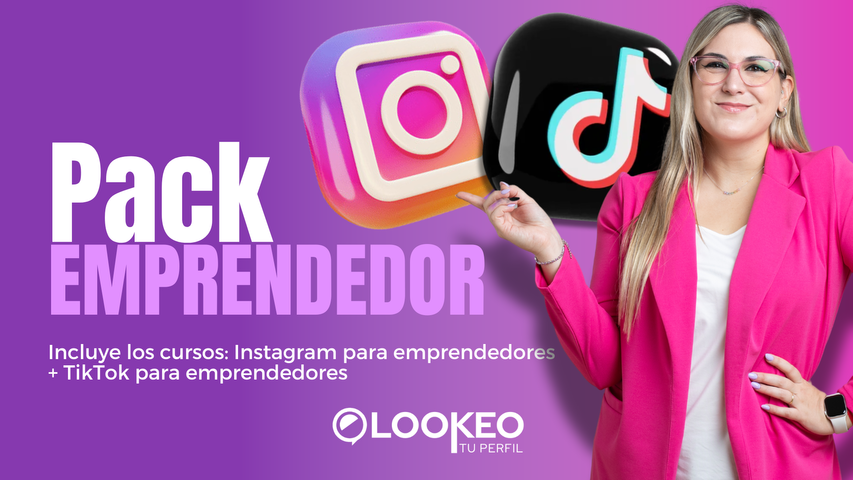 Pack Emprendedor: Instagram + TikTok para emprendedores