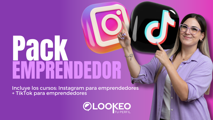 Pack Emprendedor: Instagram + TikTok para emprendedores