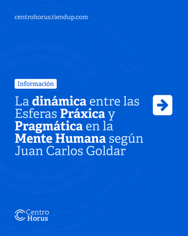 La Dinámica entre las Esferas Práxica y Pragmática en la Mente Humana según Juan Carlos Goldar