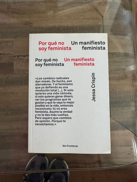 Por qué no soy feminista 