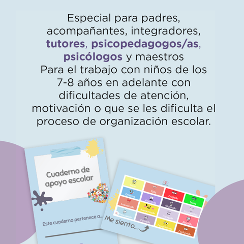 Cuaderno de apoyo escolar