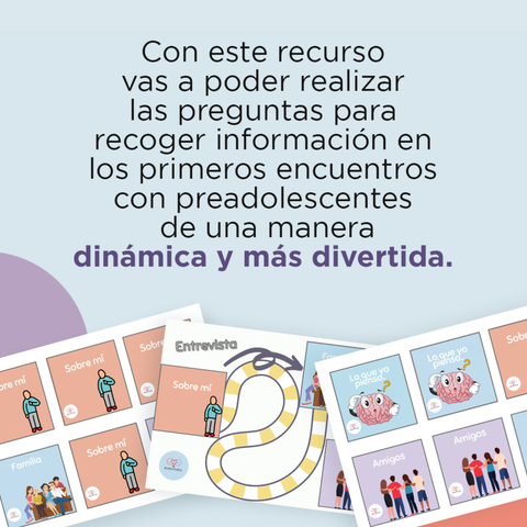 Recurso para entrevista psicológica: Primeros encuentros con preadolescentes