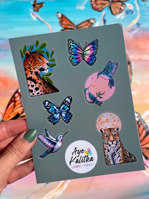 Stickers Plancha Naturaleza